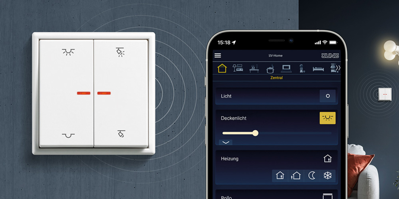 KNX RF Taster bei Elektrotechnik Barth in Ebern